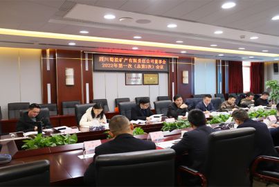 蜀能矿产公司召开第一届董事会第二次（总第2次）会议