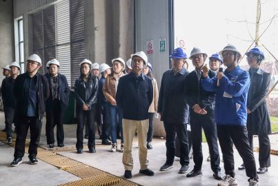 犍为县政协党组书记、主席冯柏清一行调研蜀能矿产公司项目建设工作