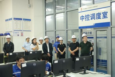 国家民委共同发展司赴蜀能矿产磷酸铁锂厂调研